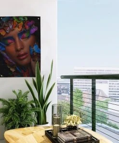 MuchoWow Outdoor-Poster 40x60 Frau - -Gartenaccessoires Verkäufe 2022 00f69b7bec2a41f4b9c26ecafb39bf3d