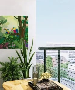 MuchoWow Outdoor-Poster 50x50 Tukan - Tropisch -Gartenaccessoires Verkäufe 2022 0155f13184074c8dab0491bfcbd8143b