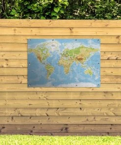 MuchoWow Outdoor-Poster 120x80 Weltkarte - -Gartenaccessoires Verkäufe 2022 02d096f91f354f8b810e38c8f7f467a3