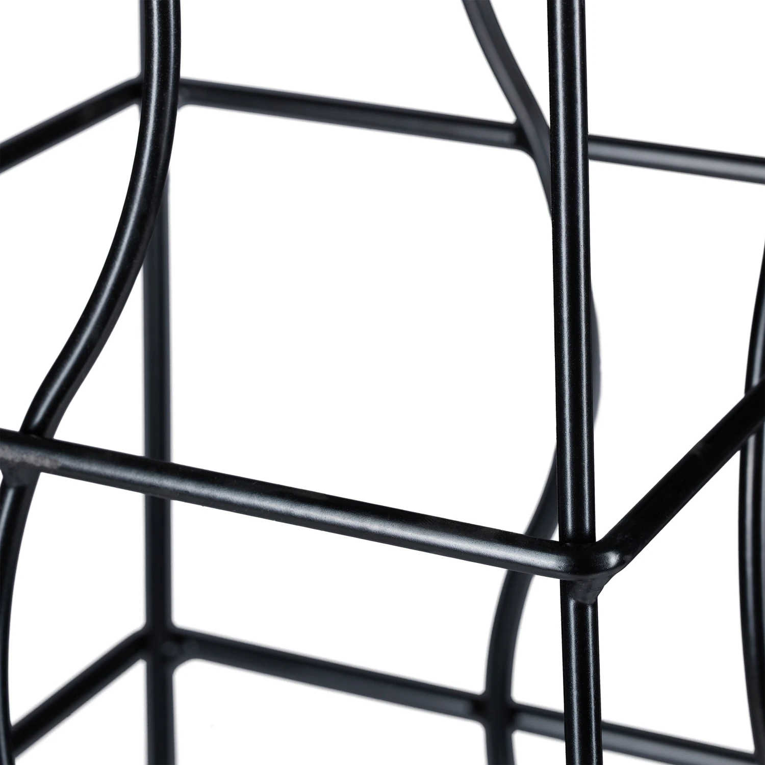 Relaxdays Eckige Rankhilfe schwarz 10 Relaxdays Eckige Rankhilfe schwarz – Bild 8