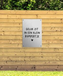 MuchoWow Outdoor-Poster 60x90 Das Glück steckt -Gartenaccessoires Verkäufe 2022 0433302d837d434cb43b62e8111caa52