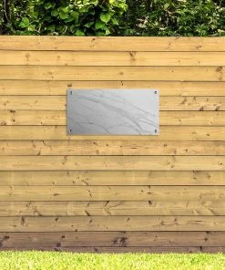 MuchoWow Outdoor-Poster 80x40 Marmor - Weiß - -Gartenaccessoires Verkäufe 2022 04e606380f2c4997acbce3f41071ceaa