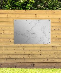 MuchoWow Outdoor-Poster 120x80 Marmor - Weiß - -Gartenaccessoires Verkäufe 2022 05027cead9784e4bbddb503e28a27da7