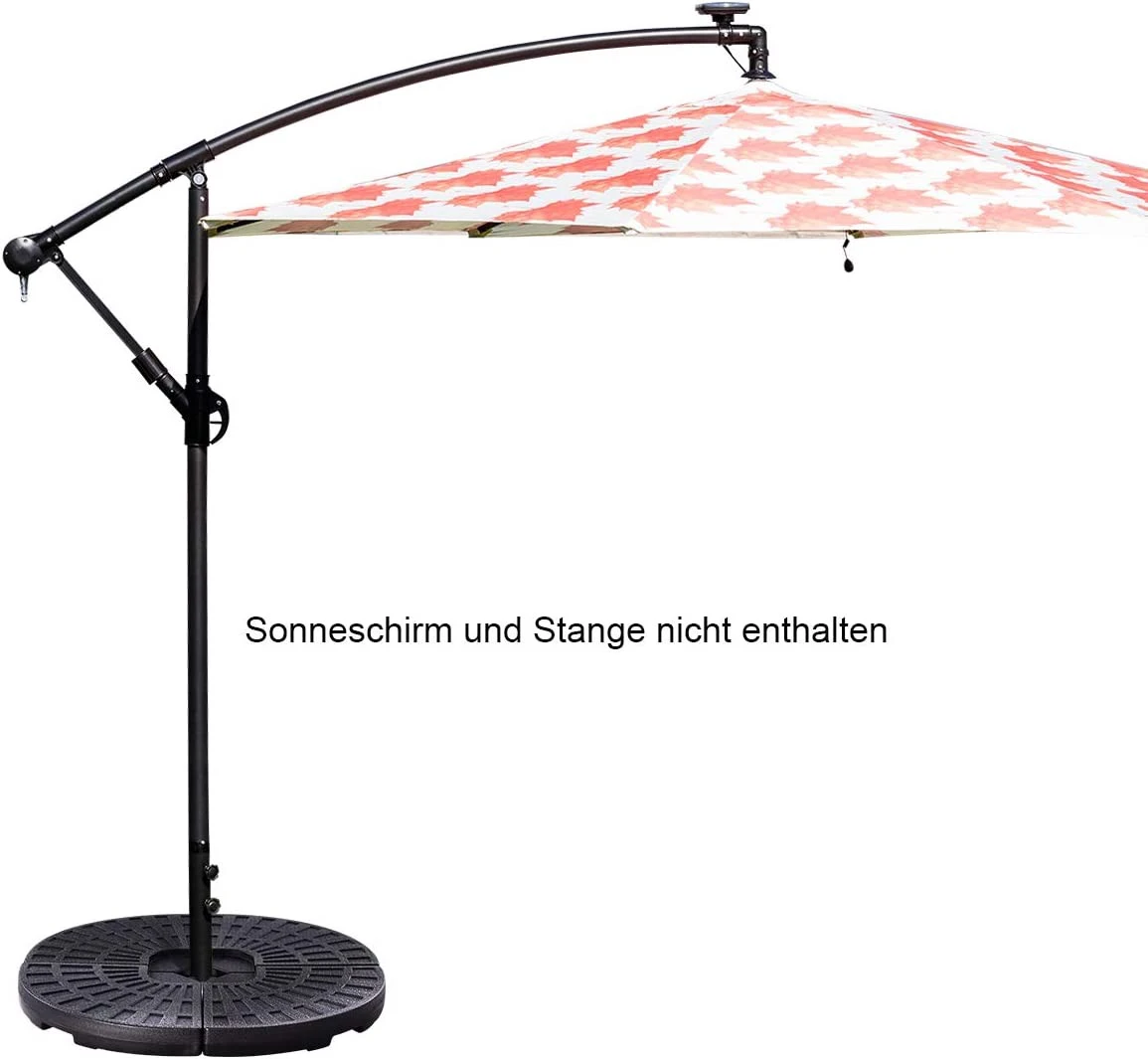 Costway 5-teiliger Sonnenschirmständer 7 Costway 5-teiliger Sonnenschirmständer – Bild 5