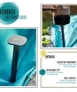 50er Set Erdanker aus Kunststoff -Gartenaccessoires Verkäufe 2022 081803f27d15419ca9e162d24f324f43