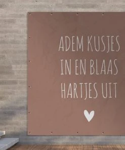 MuchoWow Outdoor-Poster 200x200 Atme Küsse ein -Gartenaccessoires Verkäufe 2022 081ff12ea05c42b89cf12c2dada5f2f0