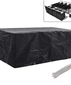 VidaXL Gartenmöbel-Abdeckungen 2 Stk. - vidaXL Gartenmöbel-Abdeckungen 2 Stk. 8 Personen Poly Rattan 10 Ösen -Gartenaccessoires Verkäufe 2022 08440f0a23514dd79b4aed4324563a89