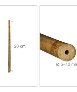 Relaxdays Pflanzstäbe 20 cm im 50er Set 17 Relaxdays Pflanzstäbe 20 cm im 50er Set -Gartenaccessoires Verkäufe 2022 08474be0b5bf4b71896e87b5ecce4a60