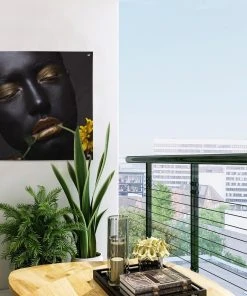 MuchoWow Outdoor-Poster 50x50 Frau - Kupfer - -Gartenaccessoires Verkäufe 2022 088e7c11354a41dfb94e8ad228b80730