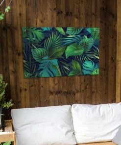 MuchoWow Outdoor-Poster 90x60 Blätter - -Gartenaccessoires Verkäufe 2022 08a449339d294d65b17d65a370726ef4