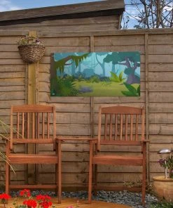 MuchoWow Outdoor-Poster 60x30 Dschungel - -Gartenaccessoires Verkäufe 2022 09665a1a87004f09986a449e9559f33a
