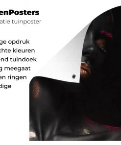 MuchoWow Outdoor-Poster 50x50 Frau - Schwarz - -Gartenaccessoires Verkäufe 2022 0ab174e0a19646328842b326bf772e7b.cropped 45 19 1455 962.processed