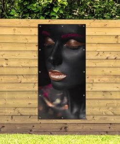 MuchoWow Outdoor-Poster 80x160 Frau - Make-up -Gartenaccessoires Verkäufe 2022 0bd9a52d4c9a4f389ae08b93736a5ea8 1