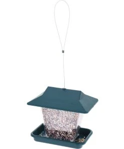 Pets Collection Vogelhaus mit Dach zum Aufhängen, grün