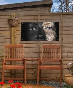 MuchoWow Outdoor-Poster 60x30 Frau - Blattgold -Gartenaccessoires Verkäufe 2022 0e73250ba7f04a91a2980b4713f7186b