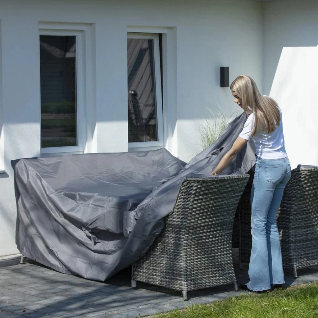 Madison Gartenmöbel-Abdeckung Grau - Madison Gartenmöbel-Abdeckung 305x190x85 cm Grau 5 Madison Gartenmöbel-Abdeckung Grau - Madison Gartenmöbel-Abdeckung 305x190x85 cm Grau – Bild 3