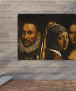 MuchoWow Outdoor-Poster 180x120 Girl with a -Gartenaccessoires Verkäufe 2022 0fc3caca967040a086f874707c2c2796