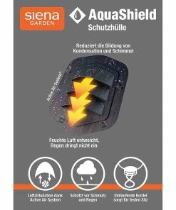 Siena Garden Schutzhülle Aqua Shield V - Webstoff - Grau - Breite: 270 cm -Gartenaccessoires Verkäufe 2022 1000139110 181214 11190900576 GALLERYIMAGES P000000001000139110