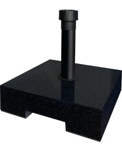 Best Freizeitmöbel Schirmständer Saladas - Polypropylen / Beton - Schwarz