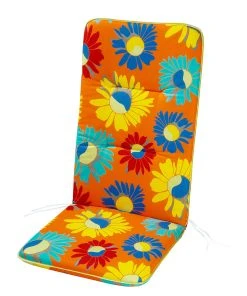 Best Freizeitmöbel Auflage Ceara - Baumwollstoff - Orange