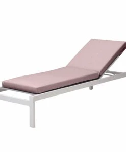 Best Freizeitmöbel Gartenliege-Auflage Bermel - Acrylfaser - Altrosa