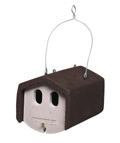 Twentyfour Nischenbrüterhöhle Sit - Holzbeton - Braun