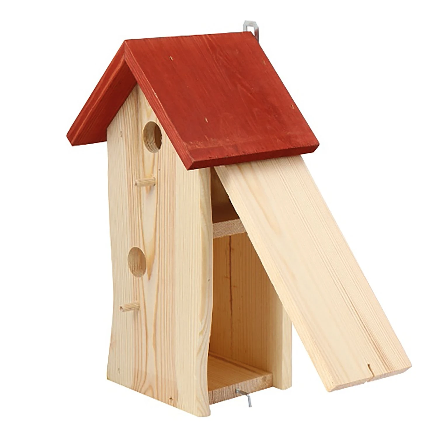 Siena Garden Meisenpalast Junior II - Kiefernholz - Rot / Natur 6 Siena Garden Meisenpalast Junior II - Kiefernholz - Rot / Natur – Bild 4