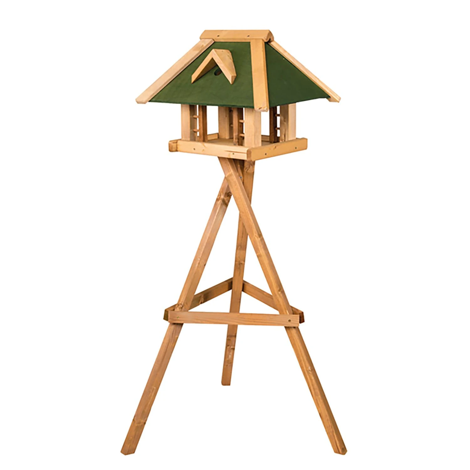Siena Garden Vogelfutterhaus Grünfink - Kiefernholz - Braun / Grün 3 Siena Garden Vogelfutterhaus Grünfink - Kiefernholz - Braun / Grün