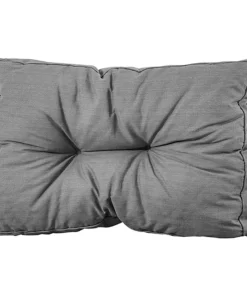 Madison Paletten Rückenkissen Basic - Textil - Grau