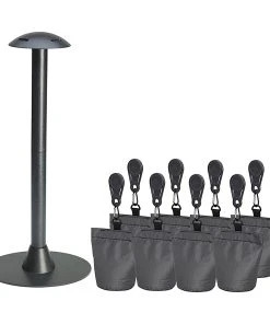 Gautzsch Schutzhülle-Zubehör-Set AeroCover - Polyester - Grau