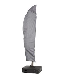 Mehr Garten Schutzhülle Ampelschirm Premium II - Kunststoff - Hellgrau