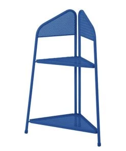 Mooved Balkoneckregal Ekko II - Stahl - Blau