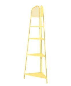 Mooved Balkoneckregal Ekko I - Stahl - Gelb