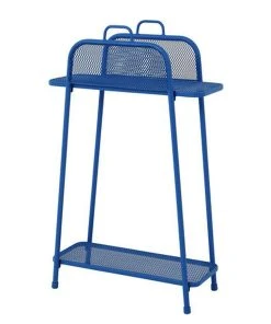 Mooved Balkonregal Shelfo I - Stahl - Blau