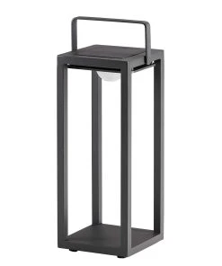 Best Freizeitmöbel Solar-Laterne Cloyd V - Aluminium - Anthrazit
