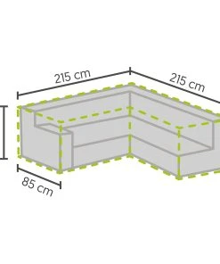 Schutzhülle für Loungegruppen Clines III - Polypropylen - Hellgrau -Gartenaccessoires Verkäufe 2022 1000208065 200409 14545400079 SKETCH DETAILS P000000001000208065 sketch