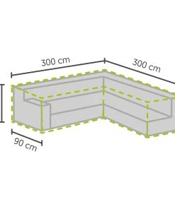 Best Freizeitmöbel Schutzhülle für Loungegruppen Clines I - Polypropylen - Hellgrau -Gartenaccessoires Verkäufe 2022 1000208078 200409 14561000125 SKETCH DETAILS P000000001000208078 sketch