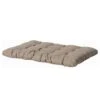 Siena Garden Palettensitzkissen Basic - Baumwollstoff - Beige