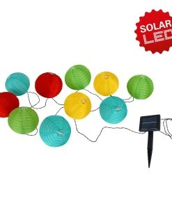 Näve Lichterkette Lucerne - Polyester PVC - 10-flammig - Multicolor -Gartenaccessoires Verkäufe 2022 1000217781 200716 13143100278 DETAILS P000000001000217781