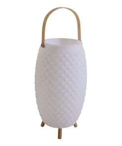 Näve LED-Sektkühler Greasby - Polyester PVC - Weiß