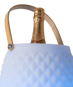 Näve LED-Sektkühler Greasby - Polyester PVC - Weiß -Gartenaccessoires Verkäufe 2022 1000217815 200716 13144400423 DETAILS P000000001000217815