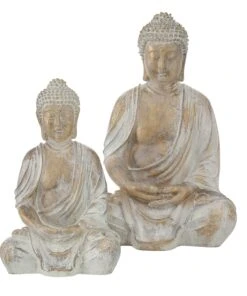 Boltze Dekofigur Flyn - Kunstharz - Gold