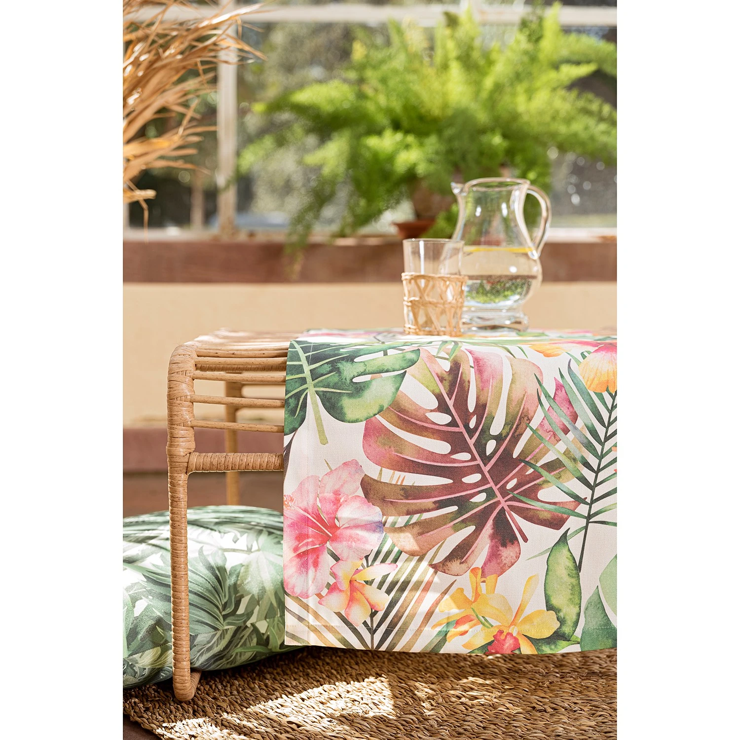 Magma-Heimtex Tischläufer Kokamo - Polyacryl Dralon - Grün 4 Magma-Heimtex Tischläufer Kokamo - Polyacryl Dralon - Grün – Bild 2