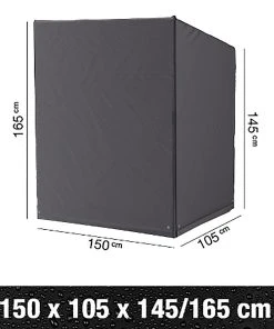 Gautzsch Schutzhülle für Strandkörbe Yelm II - Polyester - Anthrazit -Gartenaccessoires Verkäufe 2022 1000249633 210510 16410900140 SKETCH DETAILS P000000001000249633 sketch