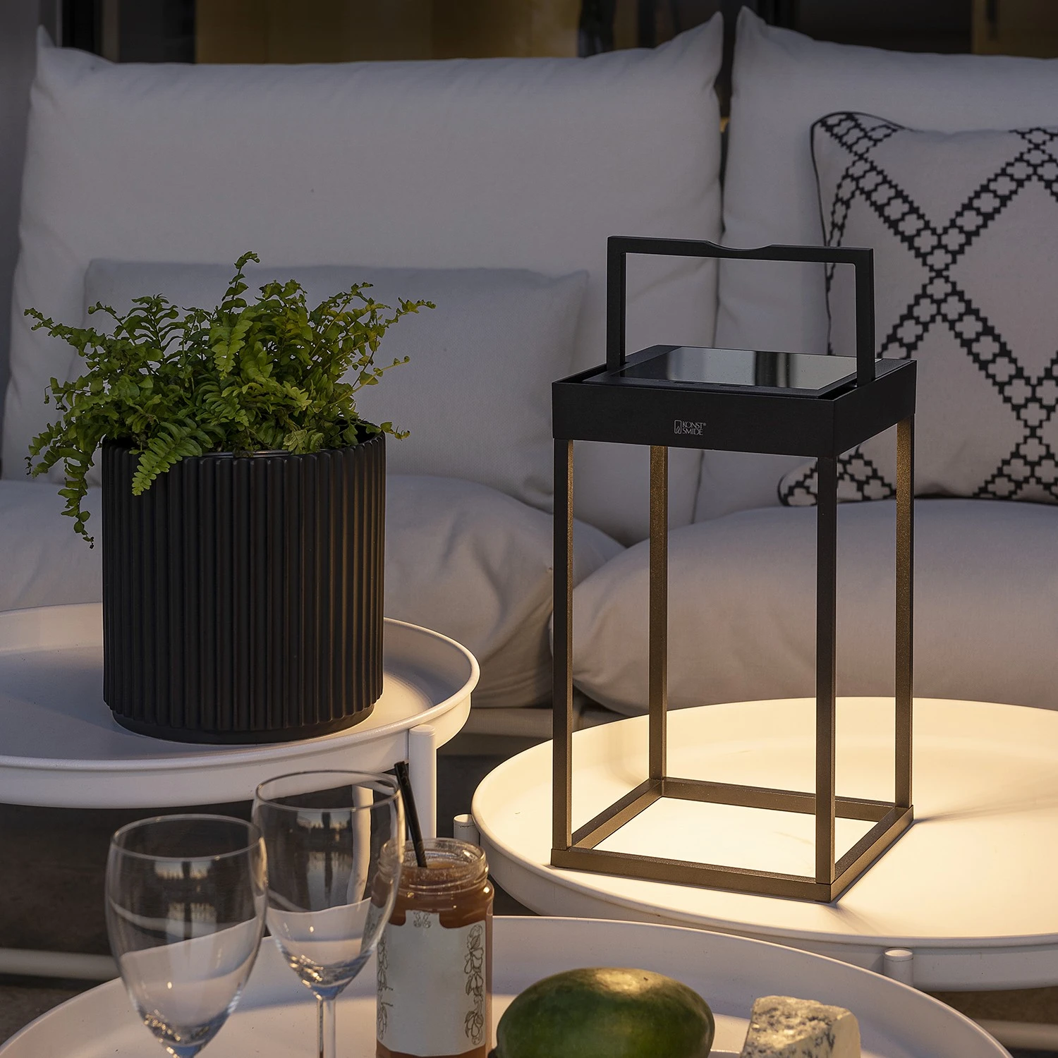 Konstsmide Laterne Portofino II - Aluminium - 1-flammig 5 Konstsmide Laterne Portofino II - Aluminium - 1-flammig – Bild 3