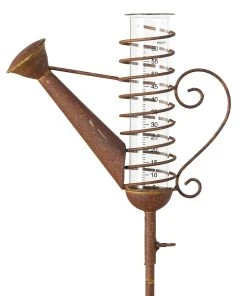 Boltze Regenmesser Pujili - Eisen - Braun