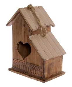 My Flair Vogelhaus Amira - Kiefer - Natur