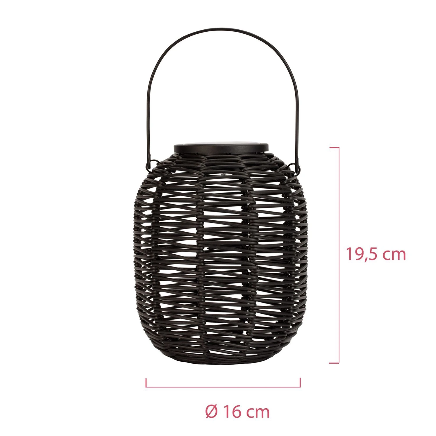 Pauleen Solarlaterne Sunshine Treasure - Polyacryl - 1-flammig 10 Pauleen Solarlaterne Sunshine Treasure - Polyacryl - 1-flammig – Bild 8