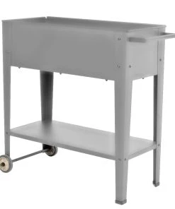 Garden Pleasure Hochbeet Maila - Stahl - Grau