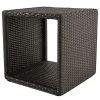 Garden Pleasure Gartenwürfelregal Livingston - Stahl / Polyethylen - Grau / Schwarz -Gartenaccessoires Verkäufe 2022 1000272277 210617 14282000119 IMAGE P000000001000272277